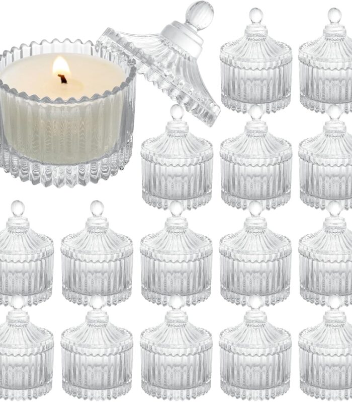 CANDLE CABINETS Small Size Premium Crystal Jar