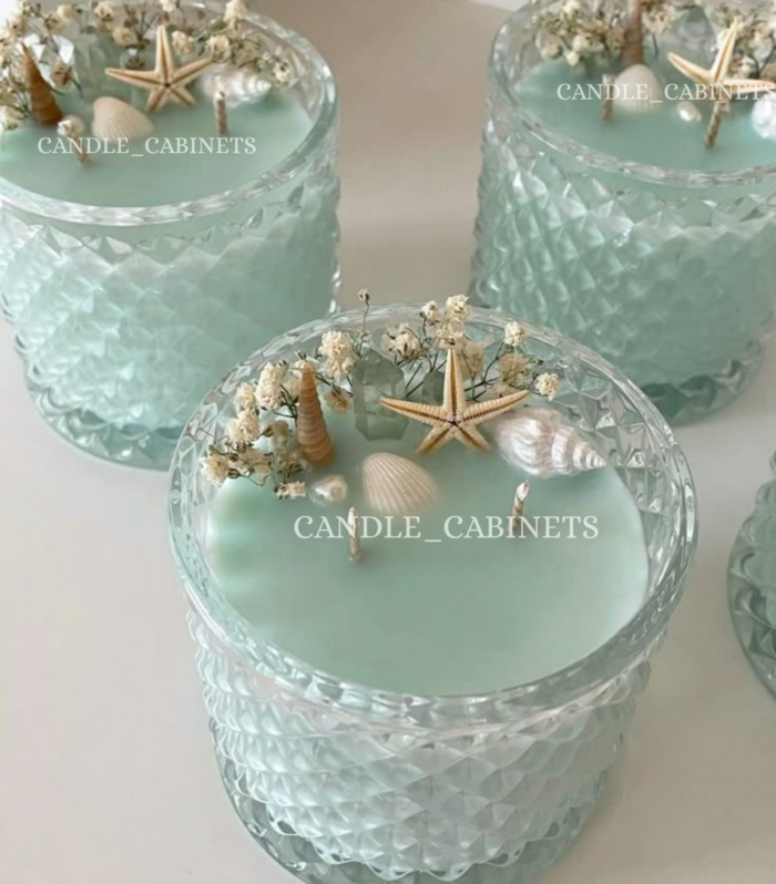 CANDLE CABINETS - Ocean Theme Premium Jar Candle
