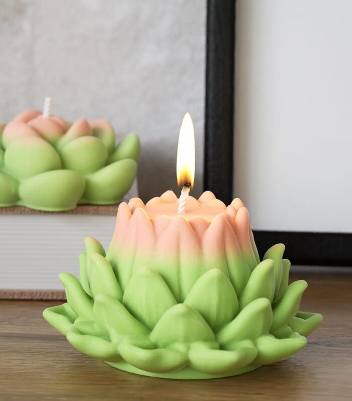 Open Lotus Flower Shape Mold - B