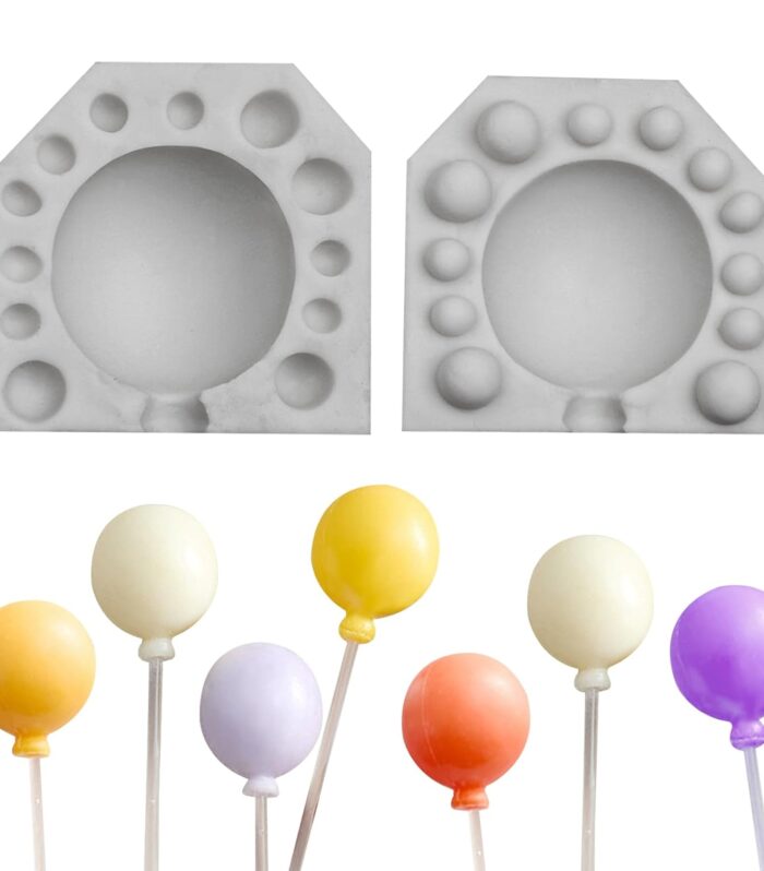 small oval balloon mold - White