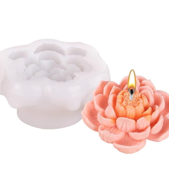 Lotus Flower New Candle mould - E