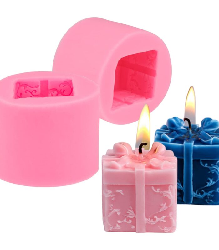 Gift Box Shape Candle Mold