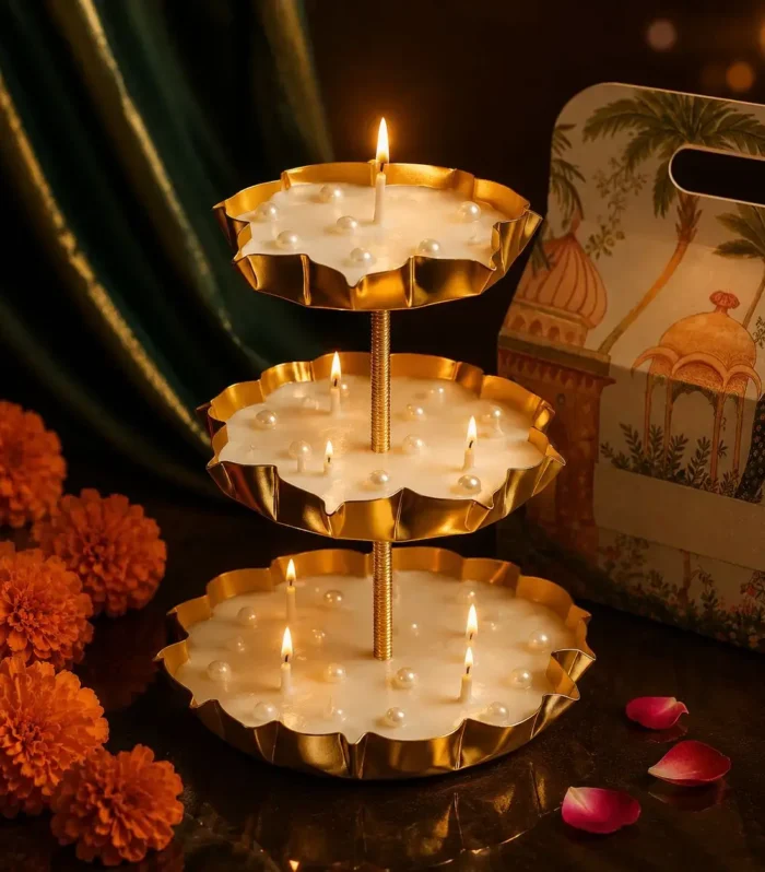 Metal urli stand for candle making 3.5”,4.5”5.5”inch