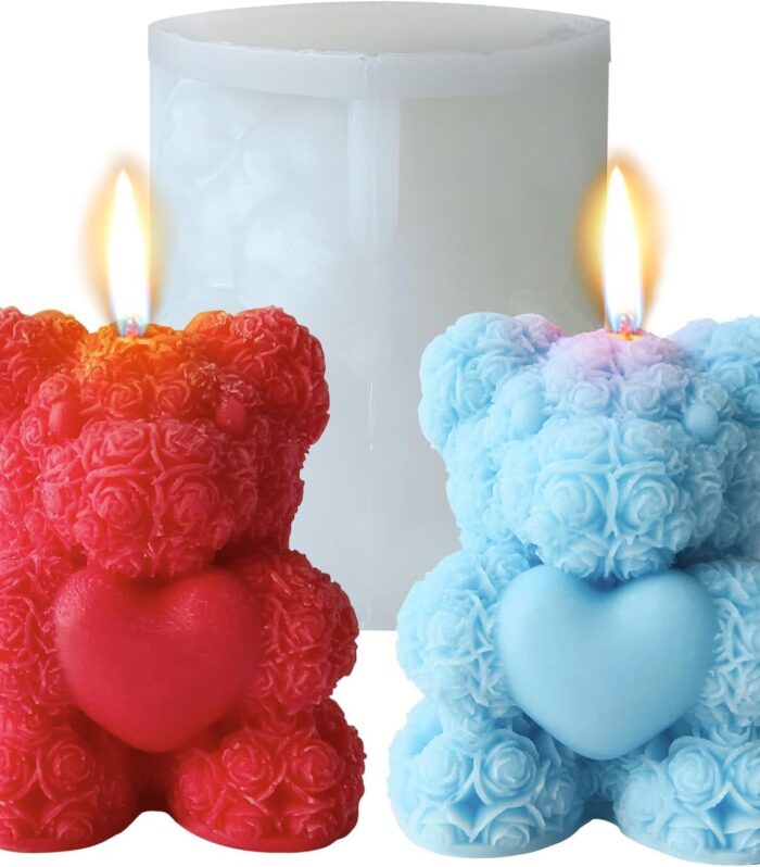 3D Rose Teddy Bear