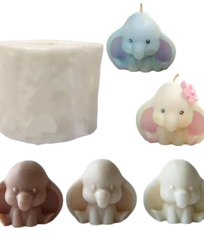 Baby Elephant Silicone Mold