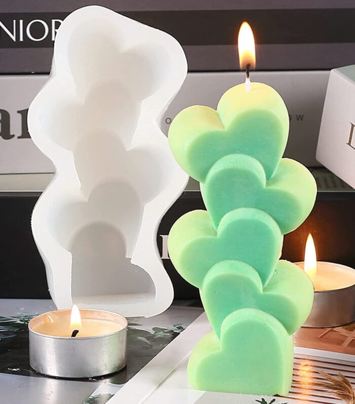 Heart Shape Pillar Mould