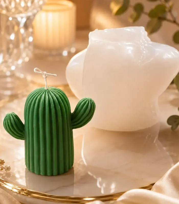 Cactus Shape Candle Mould - Big
