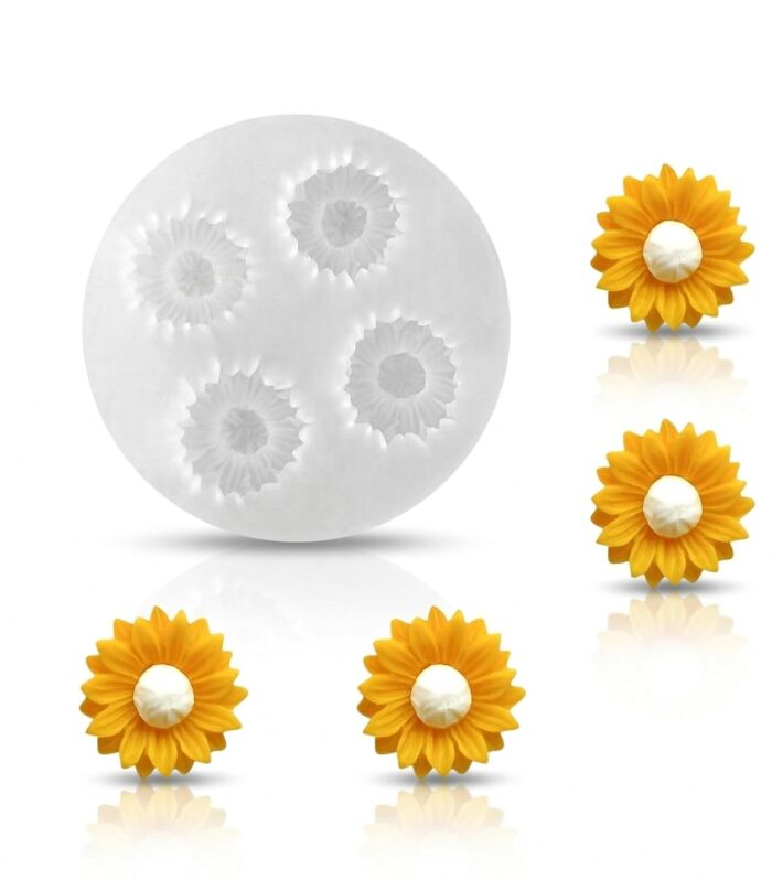 Mini Sunflower Mold - 4 cavity