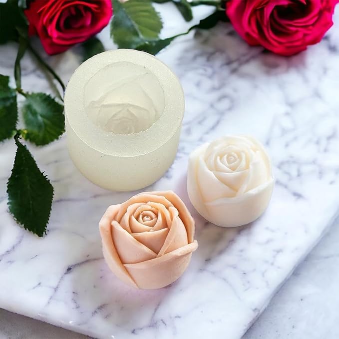 Rose Bud Candle Mold