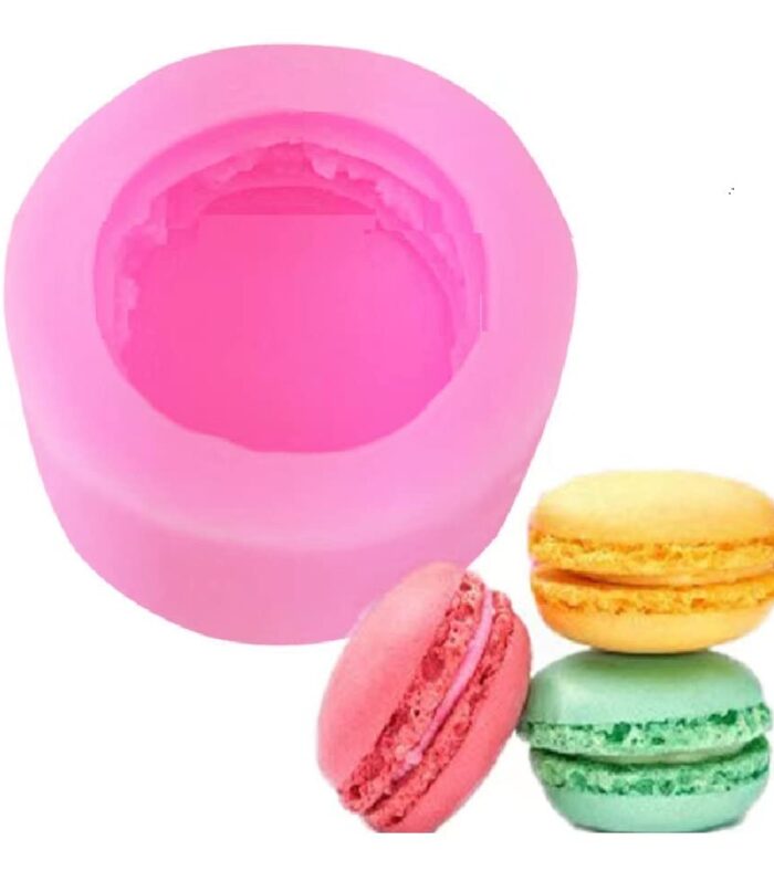 3D Macaroon Macaron Mold - White