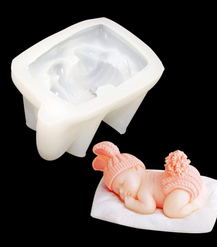 Sleeping Baby Mold - Thin
