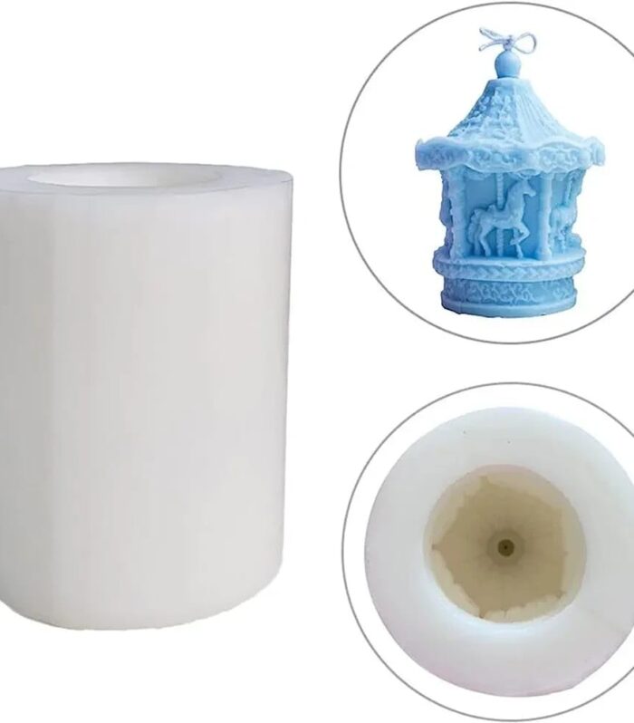 412 Carousel Horse Candle