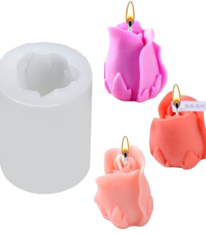 Tulip Rose Bud Flower Shape Mold