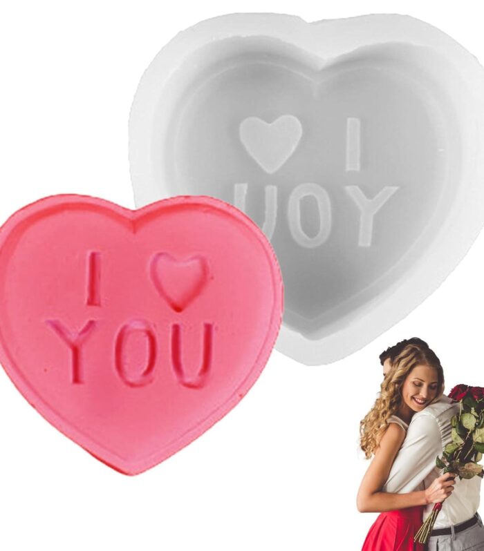 I Love You Heart Shaped Mould