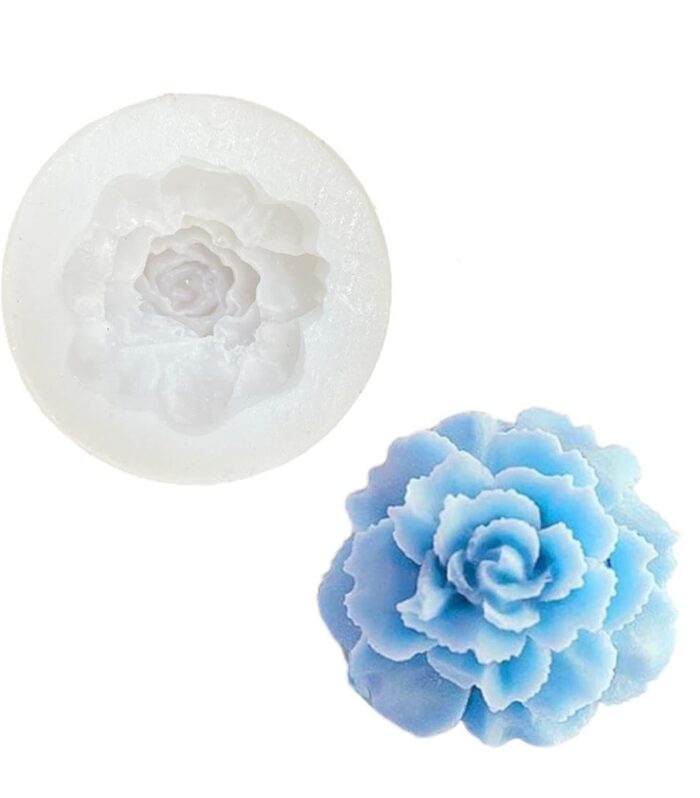 Carnation Marigold Flower Mould Medium