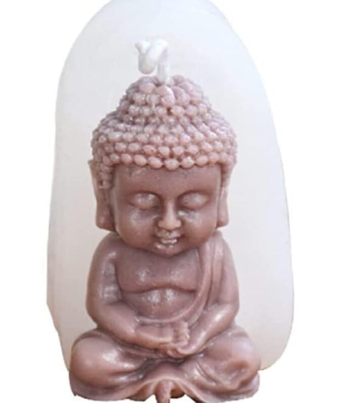 Yoga Buddha Candle Mold