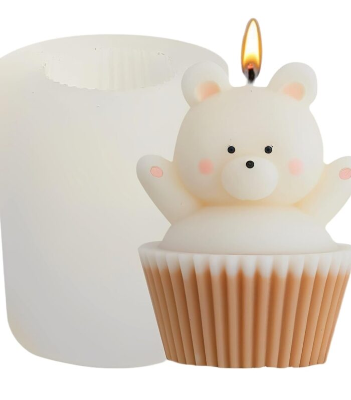 Cute Teddy Bear muffine cake cup