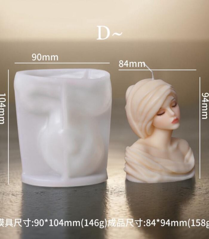 Girl Portrait Mold D