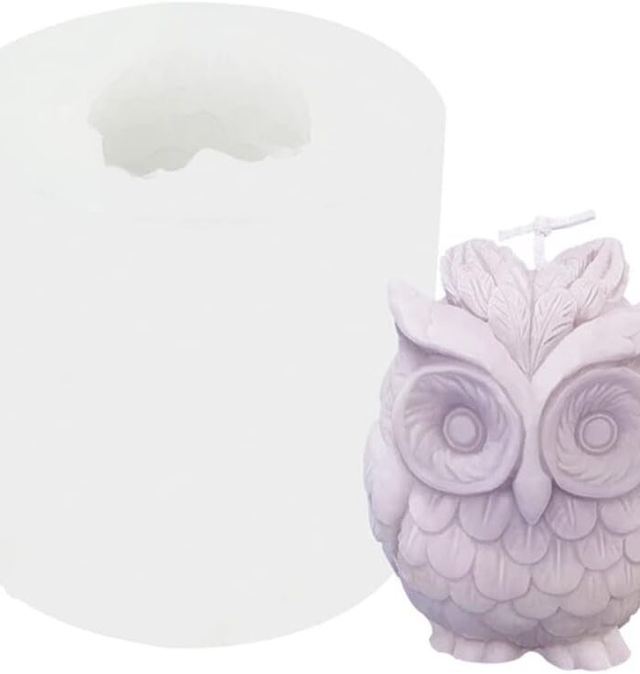 Owl Shape Candle Mold