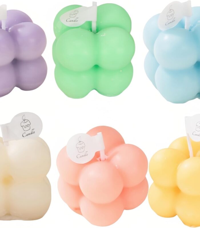 Small Bubble Candle - Mini Bubble Candle Set Of 6