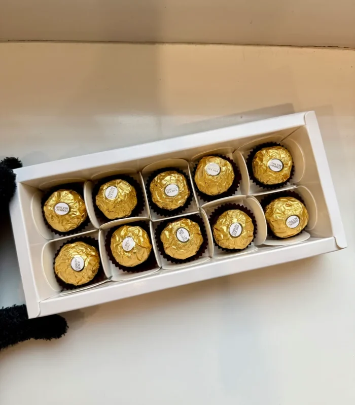 White 10 Cavity Box I Ladoo I Mini Bubble I Multipurpose - Pack of 10