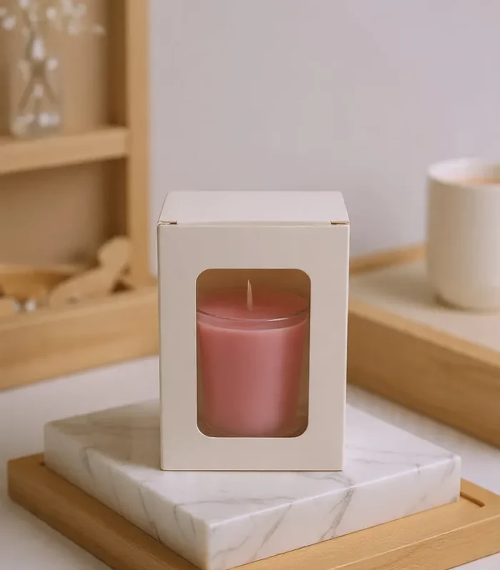 CANDLE BOX JAR CANDLE - 10PCS